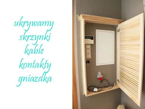 Ukryj skrzynkę elektryczną: Pomysły na estetyczne i bezpieczne maskowanie
