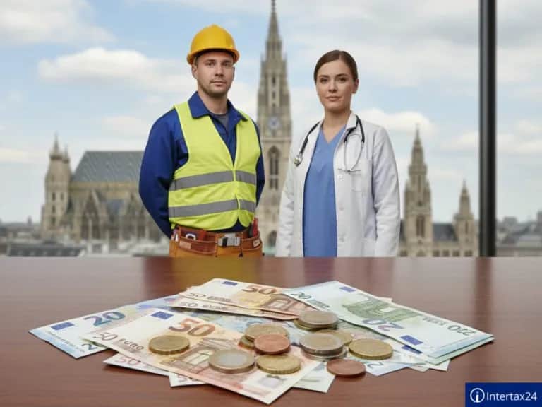 Elektryk w Austrii: Ile netto? Zarobki, koszty i opłacalność 2024